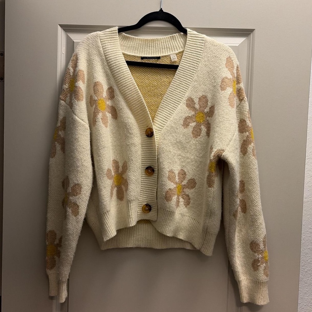 Floral sweater